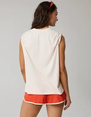 FWC26™ OFFLINE By Aerie Let's Stretch Oversized T-Shirt - Zinnia