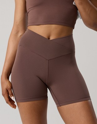 OFFLINE By Aerie Real Me Crossover High Waisted 5" Bike Short - Relic
