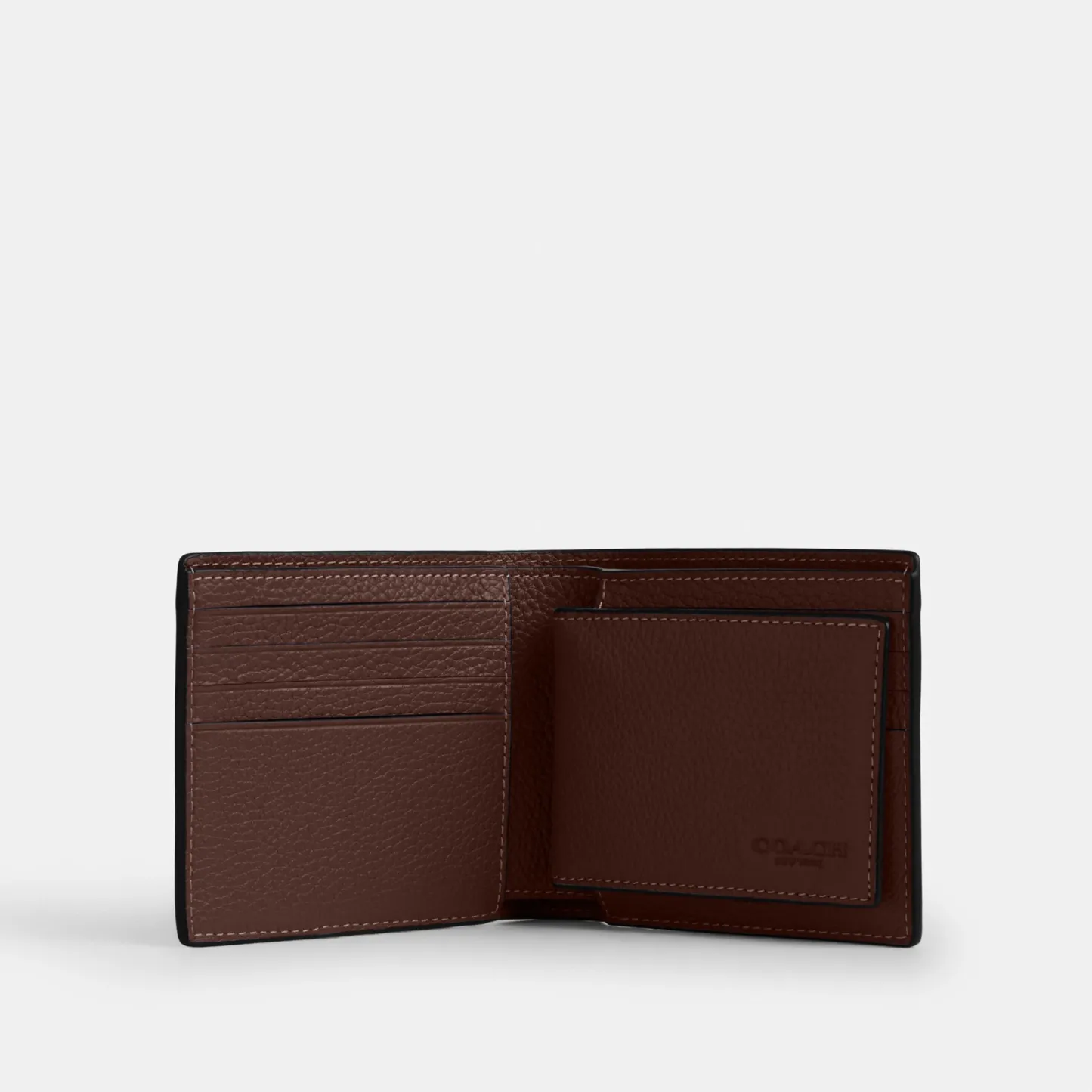 COACH®,3-In-1 Wallet,Leather,Bi Fold,Casual, Father's Day,,Interior View