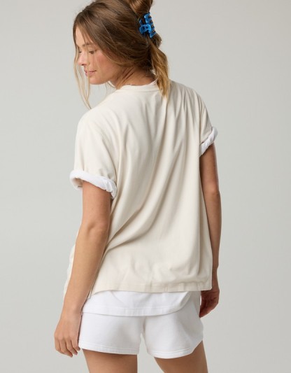 FWC26™ OFFLINE By Aerie Let's Stretch Oversized T-Shirt - Cobalt Jewel
