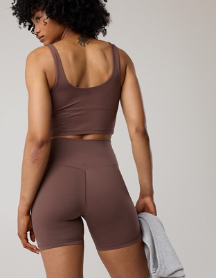 OFFLINE By Aerie Real Me Crossover High Waisted 5" Bike Short - Relic