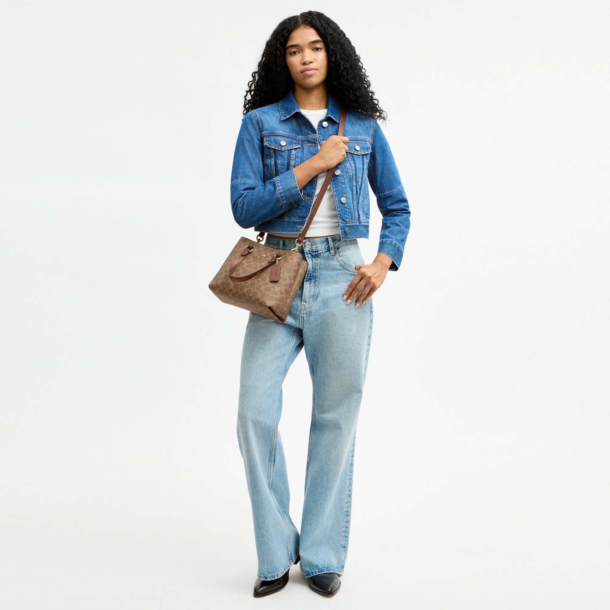COACH®,Station Carryall Bag In Signature Canvas,
