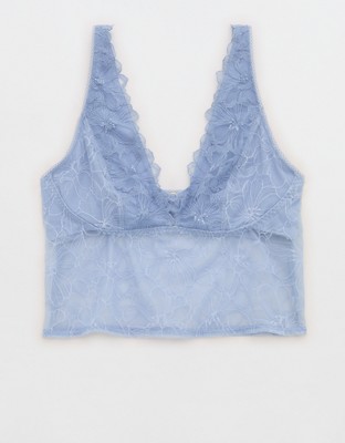 Show Off Paradise Lace Bra Top - Monaco Blue
