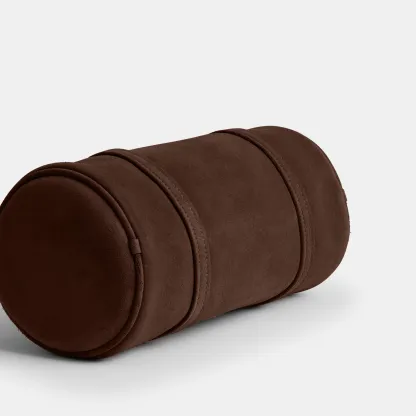 COACH®,Kisslock Barrel Bag 28,Lining Cotton,Suede,Leather,Barrel Bag,Pendant,Sustainable,Compact,Brass,Day Party,Brown,Outsole View