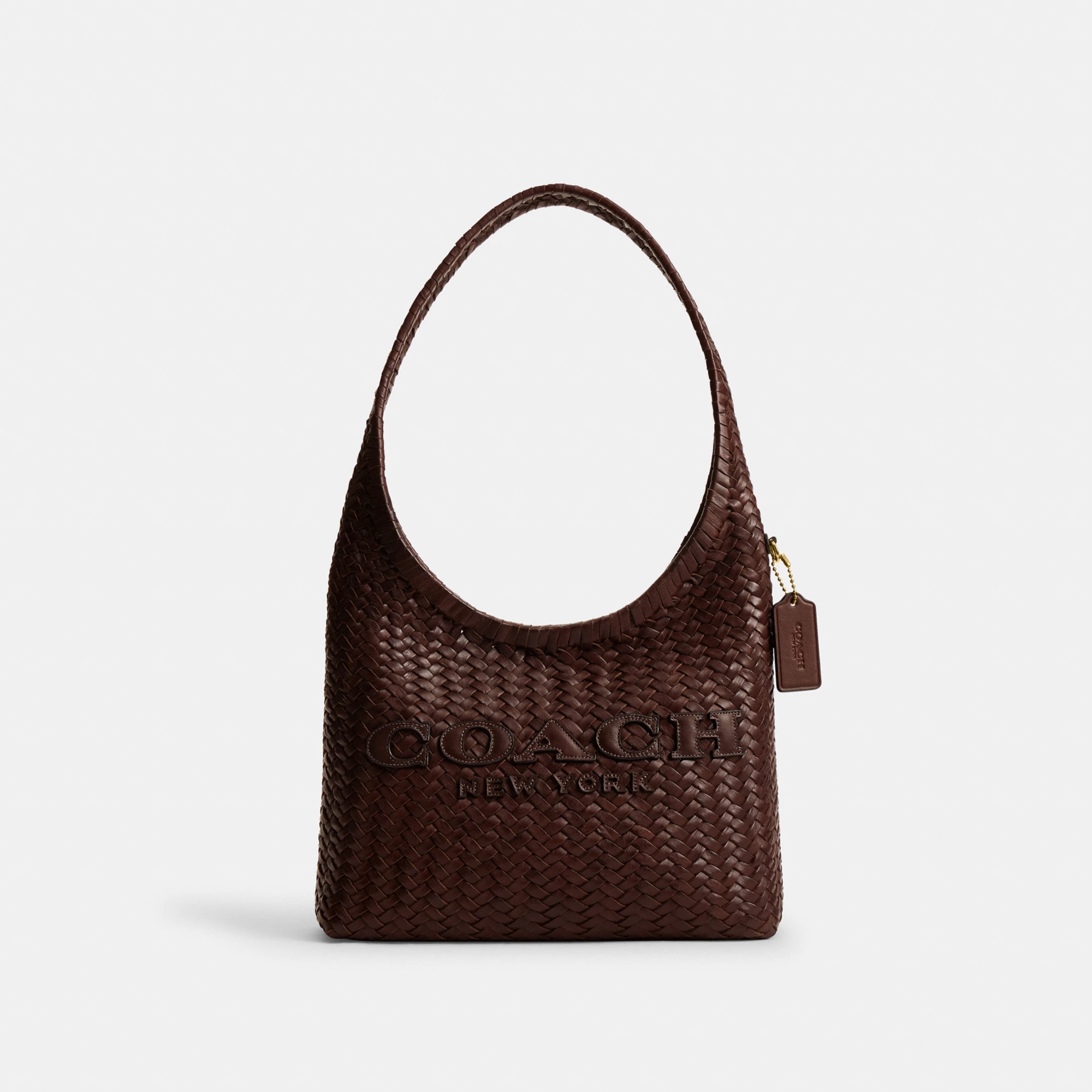 COACH®,Brooklyn Shoulder Bag 28,,Front View