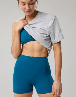 OFFLINE By Aerie Real Me XTRA High Waisted 3" Bike Short - Twilight Blue