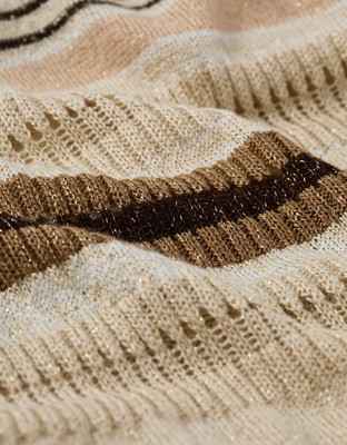 Aerie Shimmer Duster Sweater - Cake Batter
