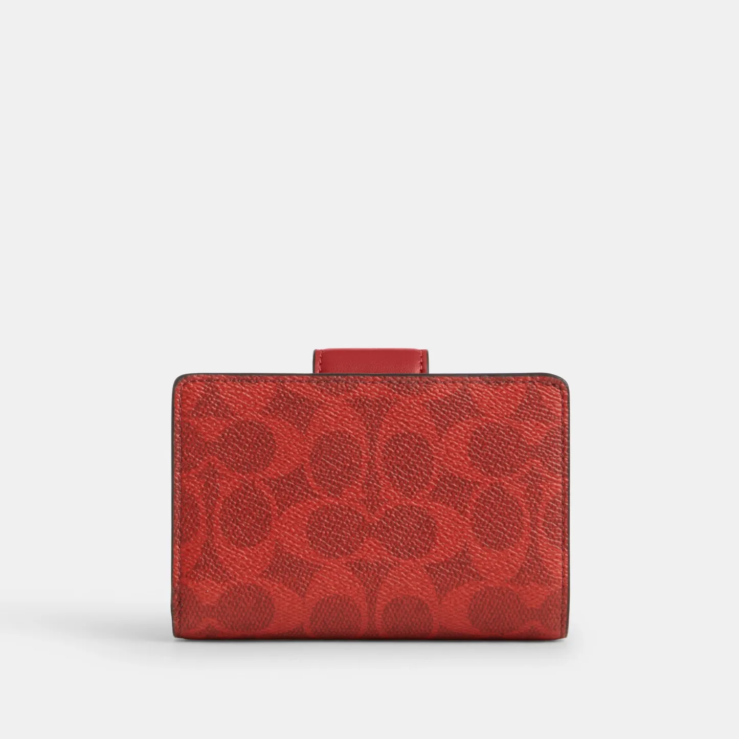 Medium Corner Zip Wallet In Signature Canvas - IMCMS - view 4