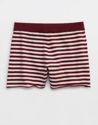 Aerie Sunday Soft Short - Deep Ruby