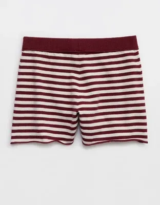 Aerie Sunday Soft Short - Deep Ruby