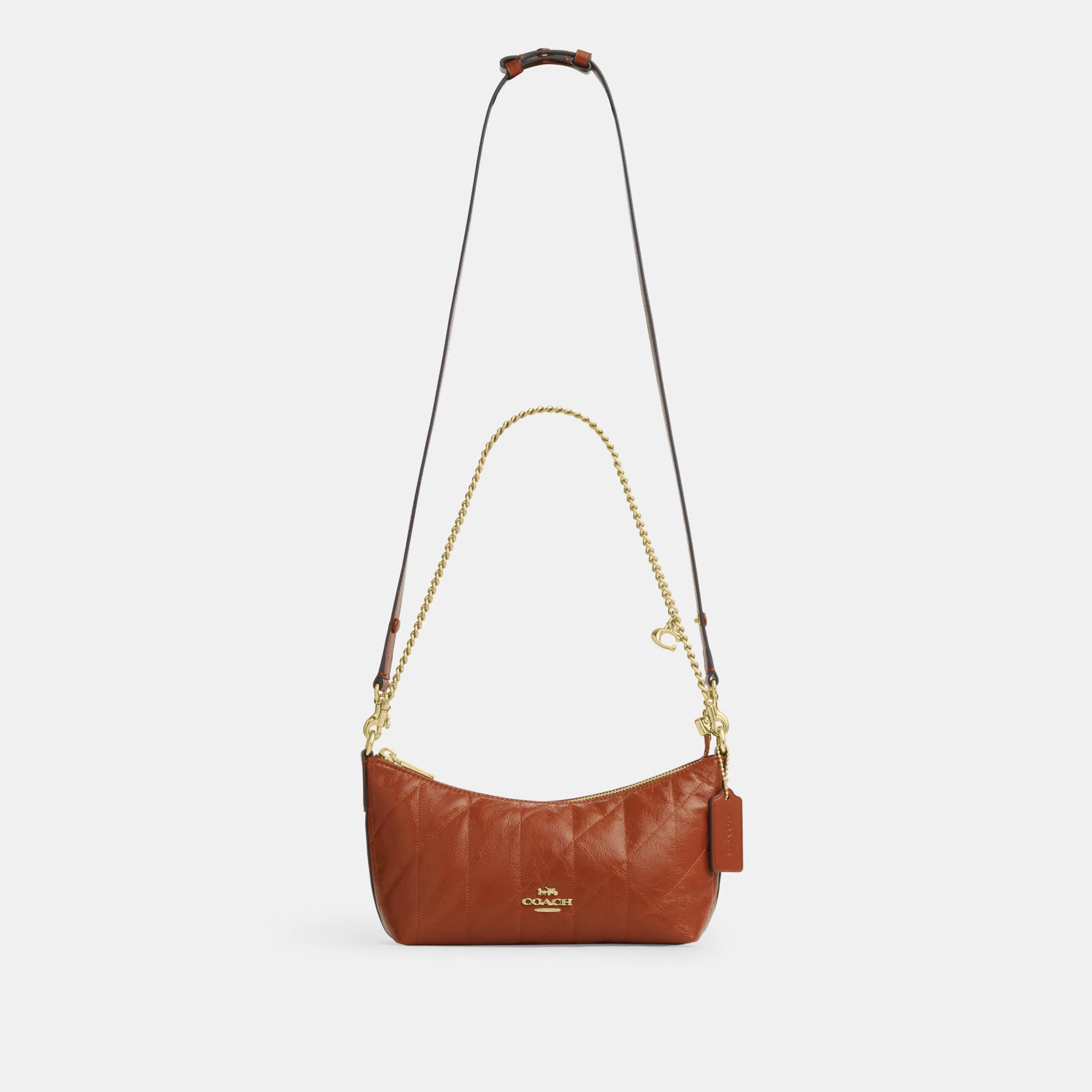 Caitlin Shoulder Bag With Quilting And Charm - IMYW7 - view 9