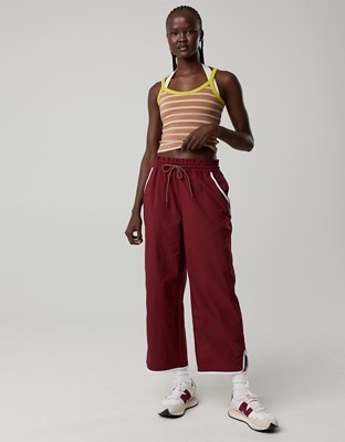 OFFLINE By Aerie Nice Moves Track Pant - Deep Ruby
