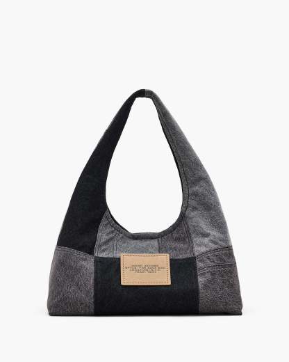 The Patchwork Denim Sack Bag