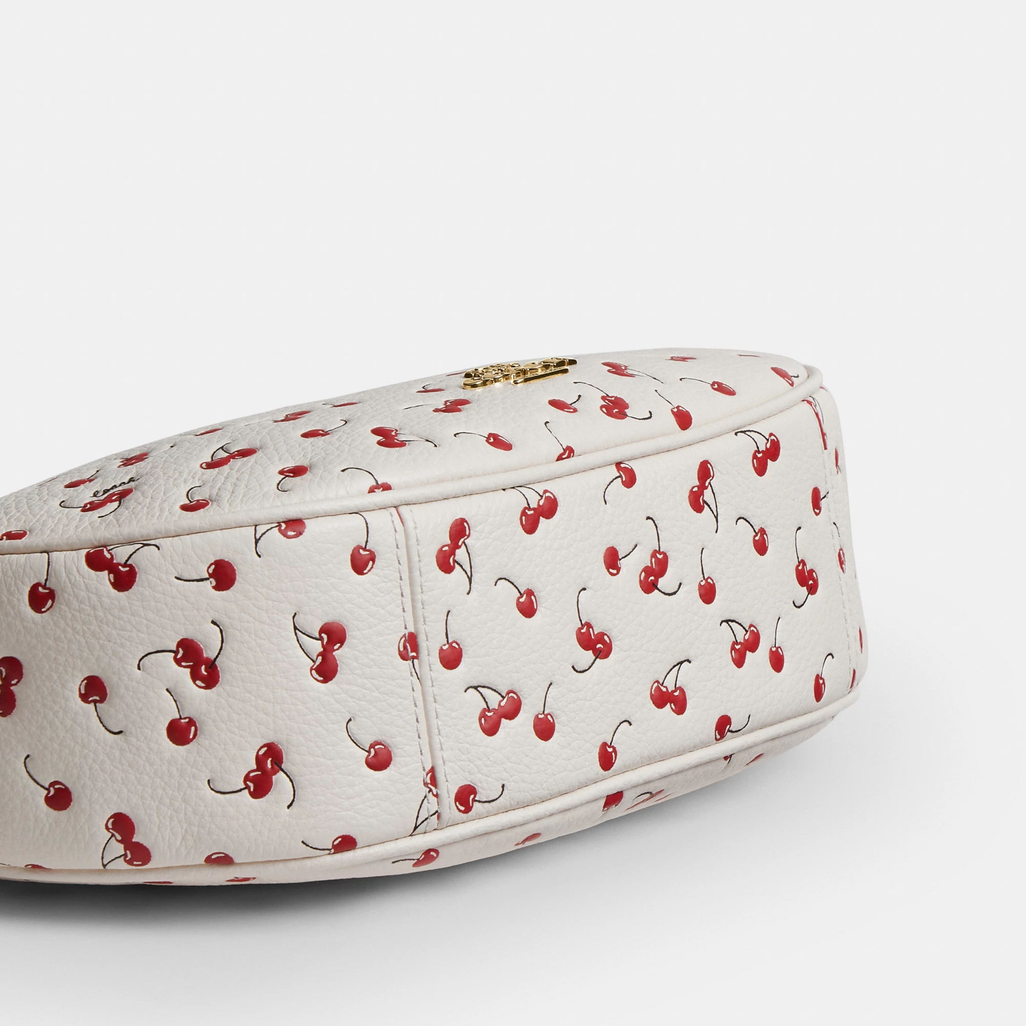 COACH®,Emily Shoulder Bag With Cherry Print,,Outsole View