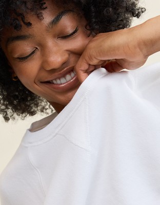 Aerie Femme Sweatshirt - White