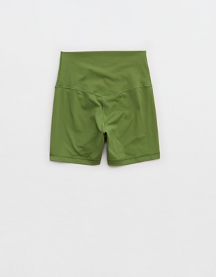 OFFLINE By Aerie Real Me XTRA High Waisted 3" Bike Short - Olive Moss