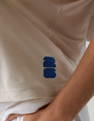 FWC26™ OFFLINE By Aerie Let's Stretch Oversized T-Shirt - Cobalt Jewel