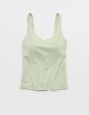 OFFLINE By Aerie Real Me Low Key Tank Top - Aloe