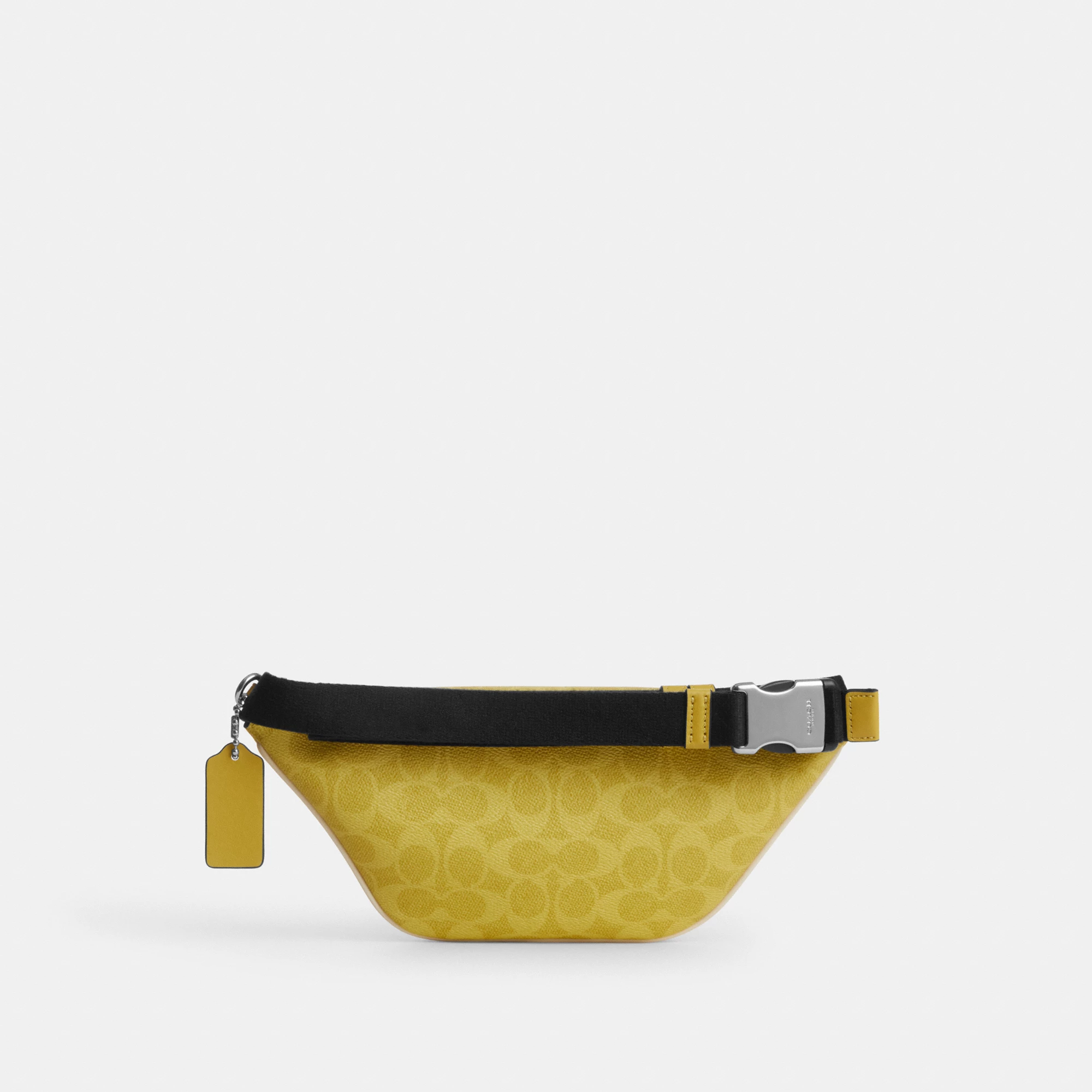 COACH®,Travis Belt Bag 30 In Signature Canvas,,Back View