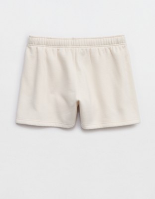 FWC26™ OFFLINE By Aerie 3" Cloud Fleece Short - Deep Ruby