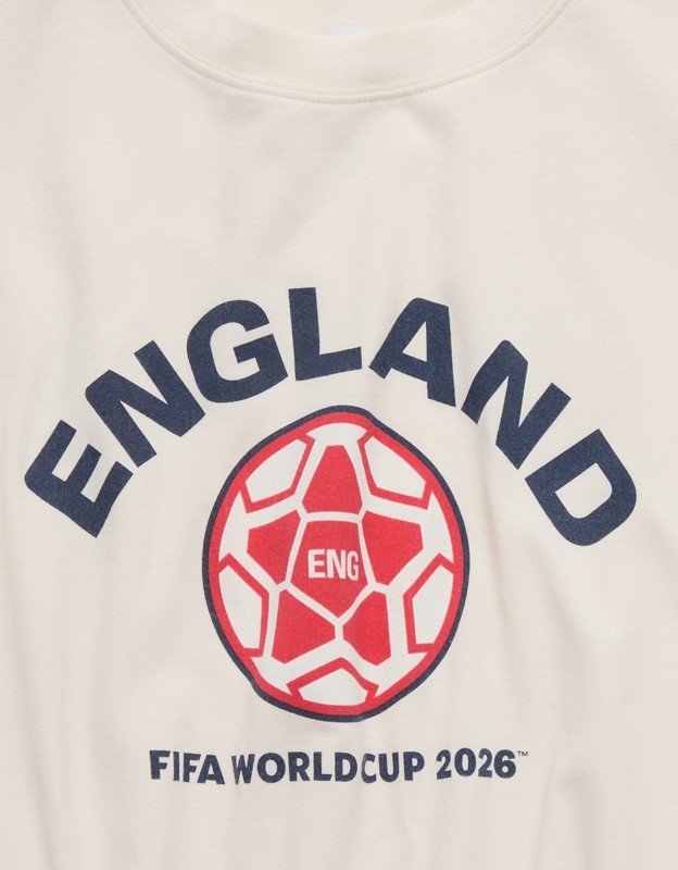 FWC26™ OFFLINE By Aerie Let's Stretch Oversized T-Shirt - Royal Navy