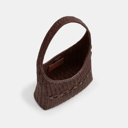 COACH®,Brooklyn Shoulder Bag 28,,Inside View,Top View