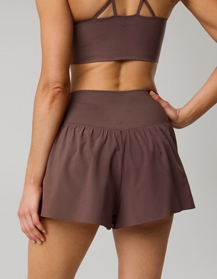 OFFLINE By Aerie Real Me Crossover Flowy Short - Relic