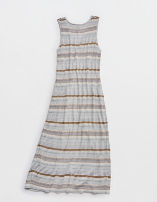 Aerie Shimmer Duster Sweater - Misty Sky