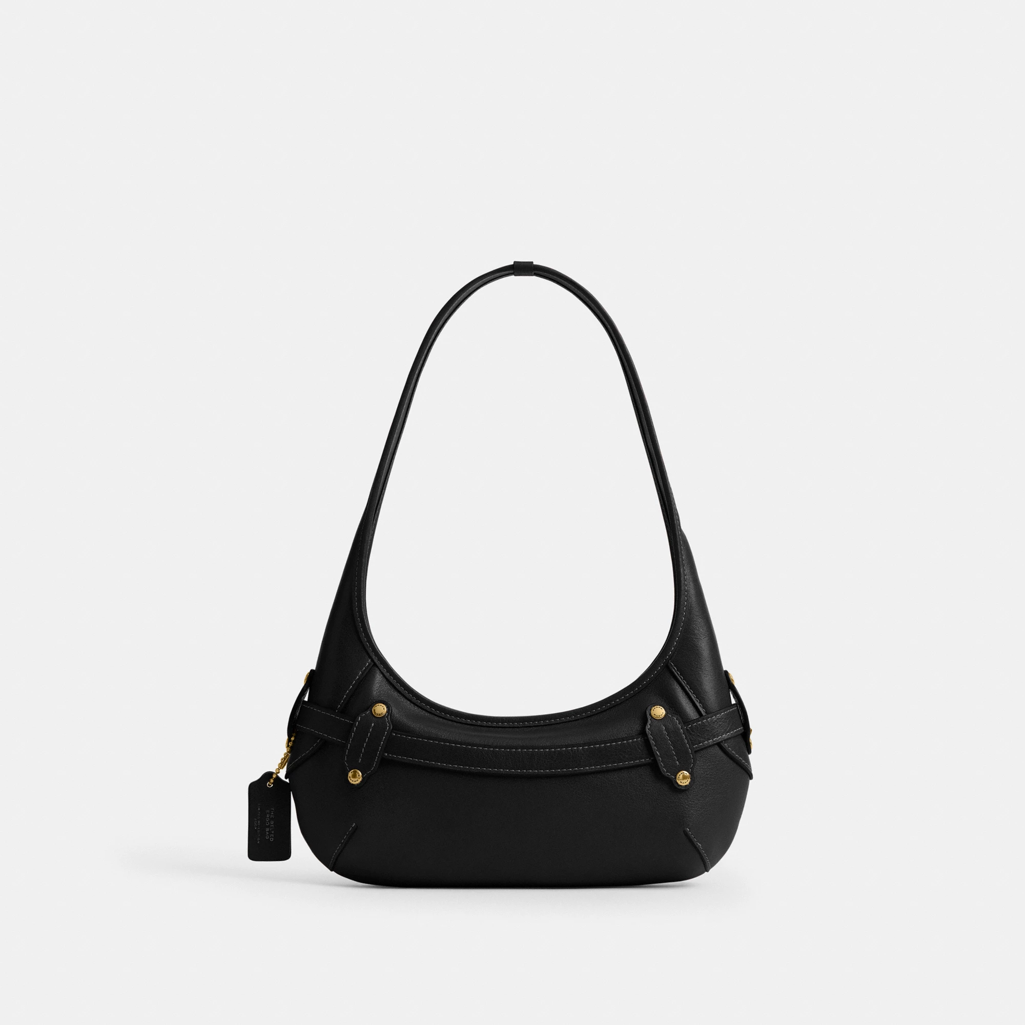 Belted Ergo Shoulder Bag 26 - B4BK - view 5