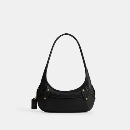 Belted Ergo Shoulder Bag 26 - B4BK - view 5