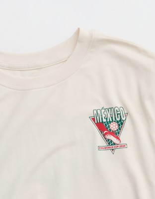 FWC26™ OFFLINE By Aerie Let's Stretch Oversized T-Shirt - Bright Red