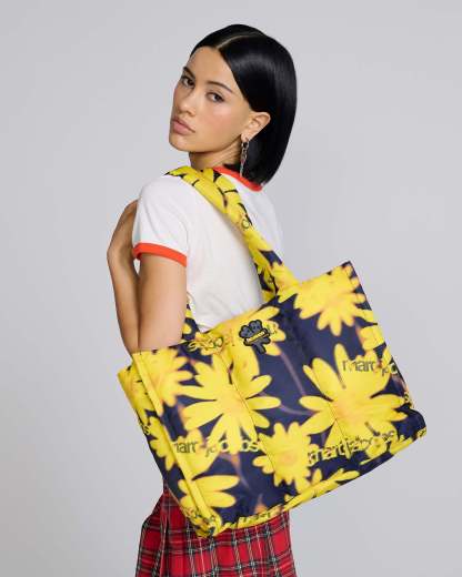 Laser Floral Tote