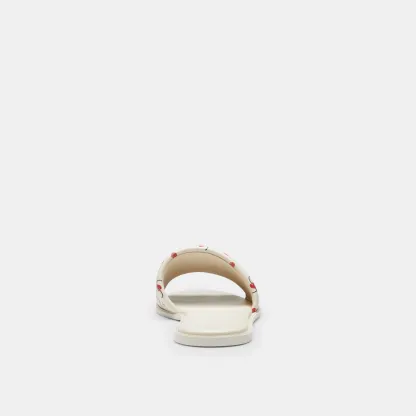 COACH®,Holly Sandal With Cherry Print,,Alternate View