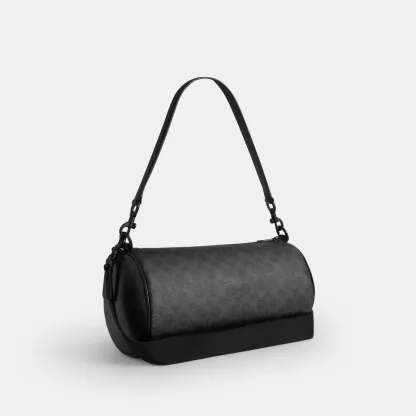 Andre Barrel Bag 30 In Signature Canvas - MWOY2 - view 4