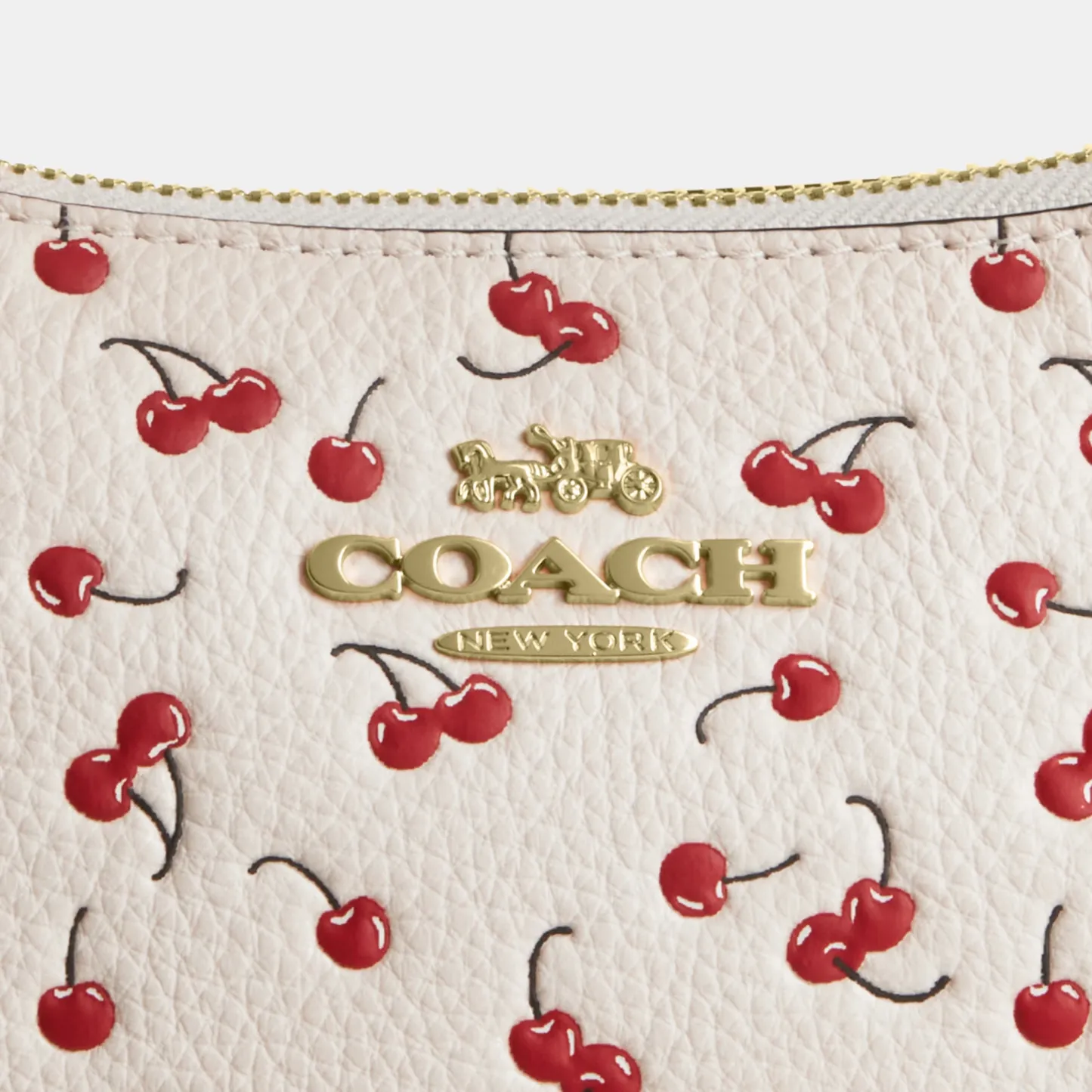 COACH®,Teri Shoulder Bag With Cherry Print,,Closer View