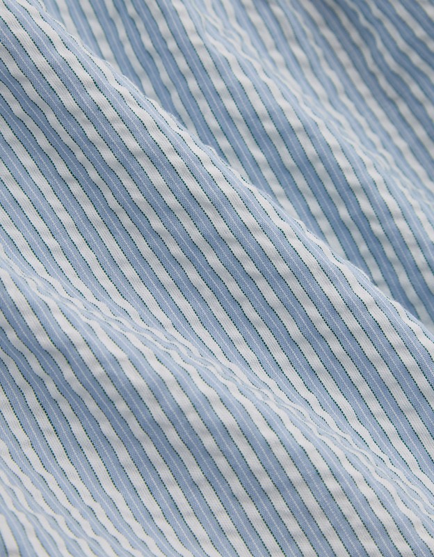 Aerie Seersucker Cami Top - Monaco Blue