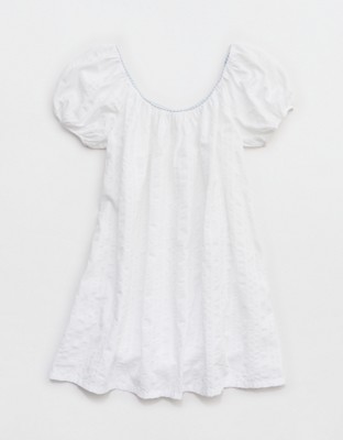 Aerie Seersucker Nightie - White