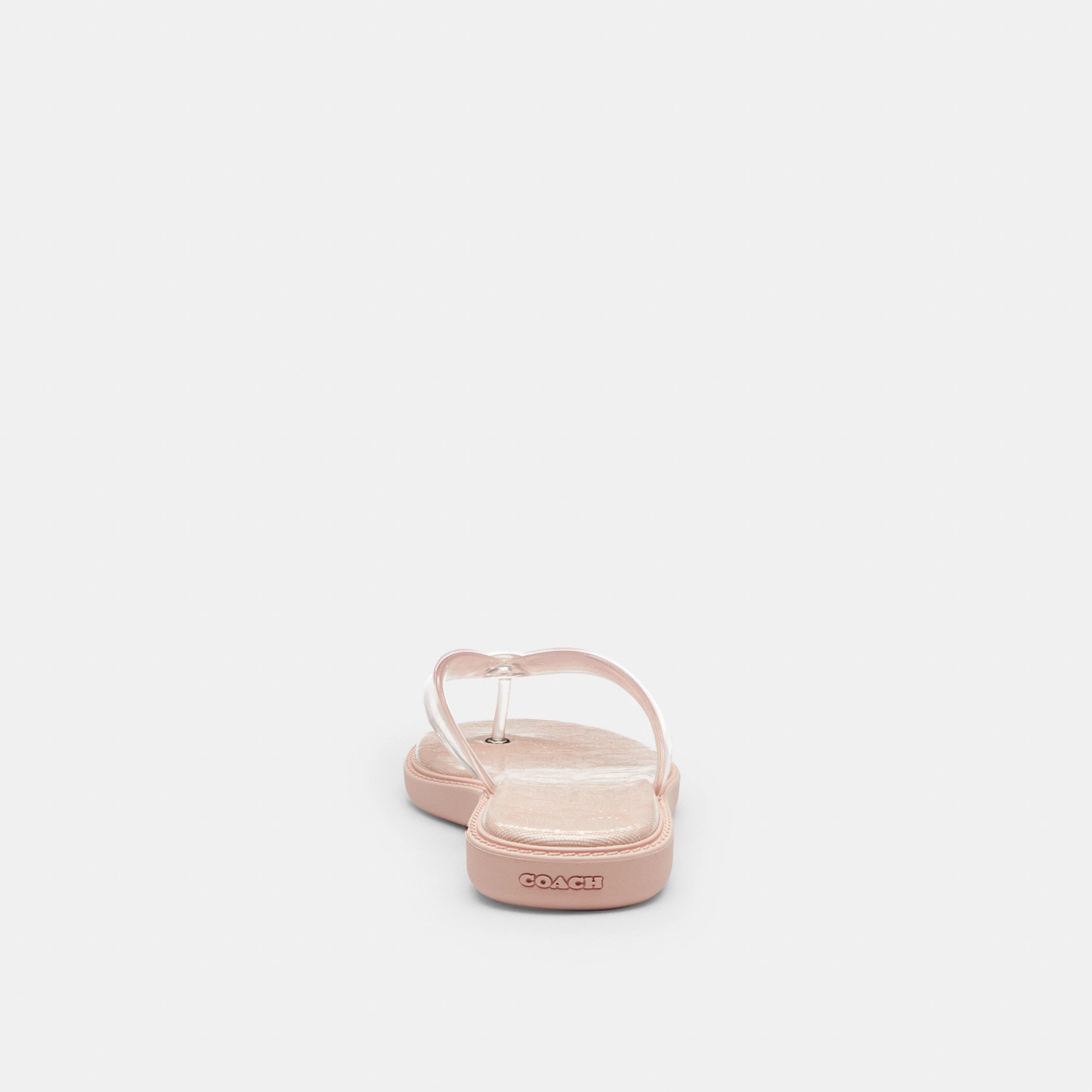 COACH®,Jelly Flip Flop In Signature,,Alternate View