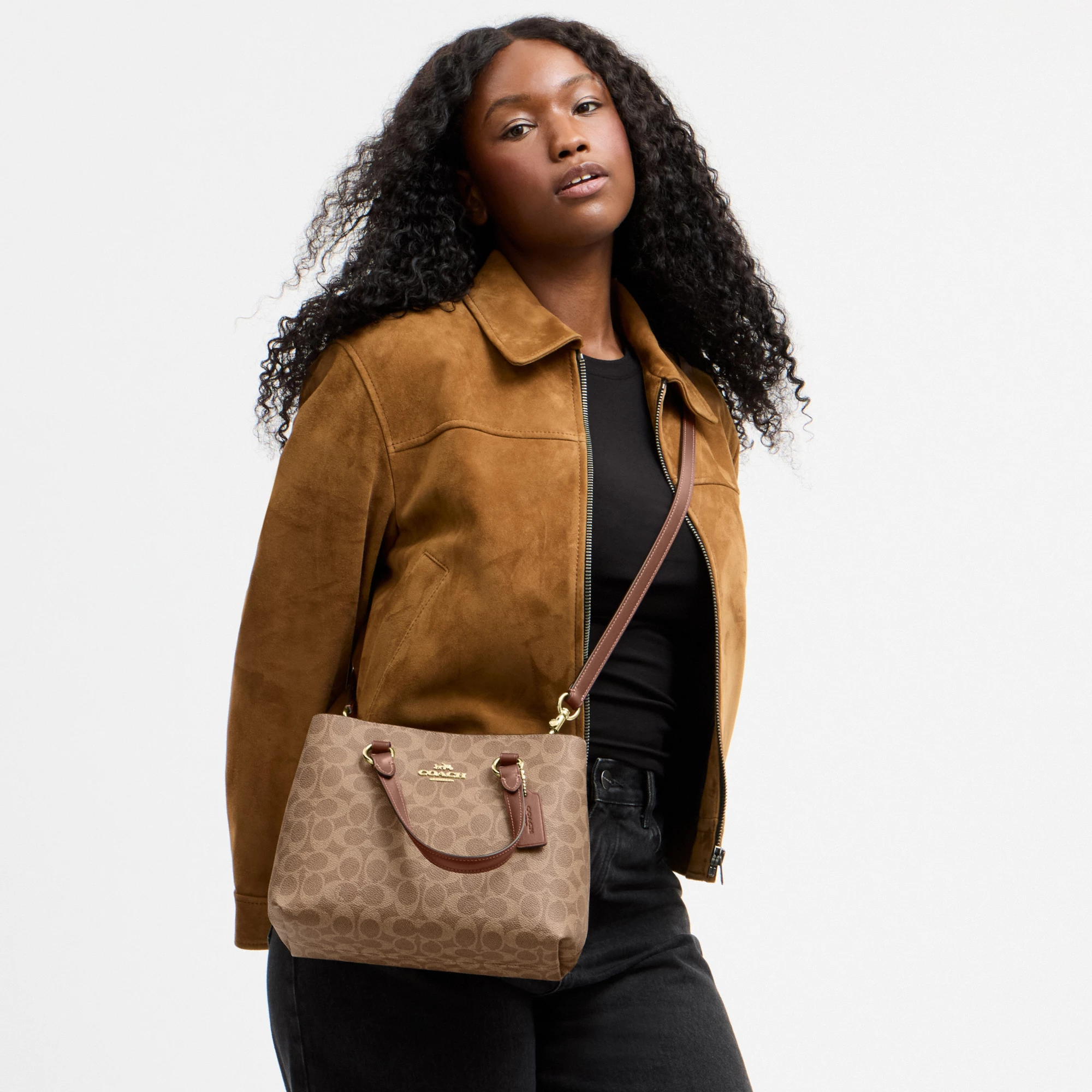 COACH®,Station Carryall Bag In Signature Canvas,