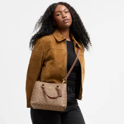 COACH®,Station Carryall Bag In Signature Canvas,