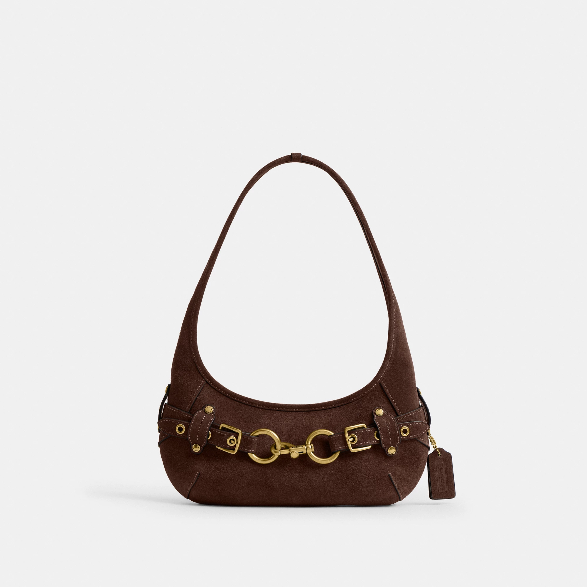 COACH®,Belted Ergo Shoulder Bag 26,,Front View