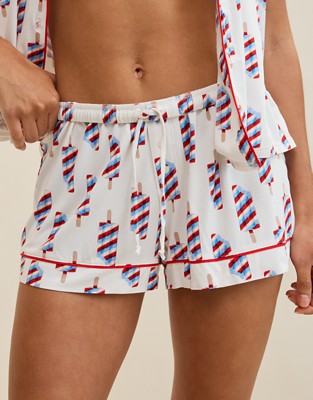 Aerie Real Soft® Pajama Boxer - Rome Blue
