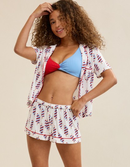 Aerie Real Soft® Pajama Boxer - Rome Blue