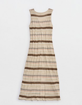 Aerie Shimmer Duster Sweater - Cake Batter