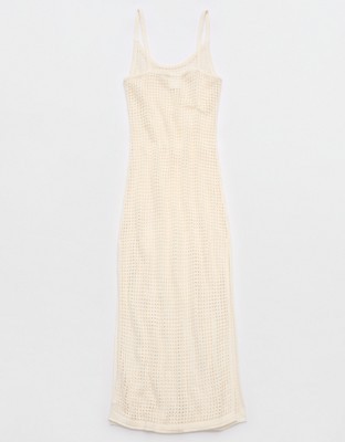 OFFLINE By Aerie Crochet Maxi Dress - Natural