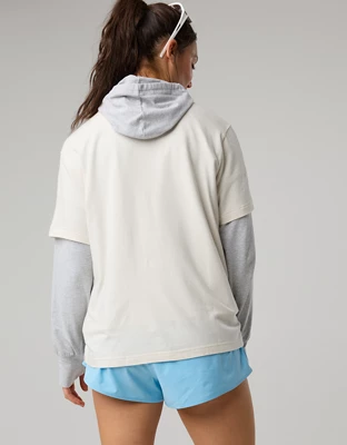 FWC26™ OFFLINE By Aerie Let's Stretch Oversized T-Shirt - Lime Slush