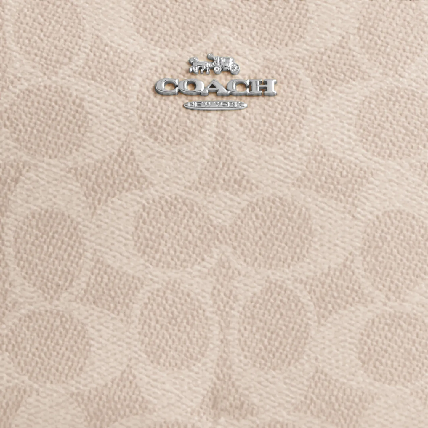 COACH®,Nolita 19 In Signature Canvas,Canvas,Shoulder Bag,Metal,Casual,Beige