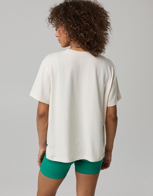 FWC26™ OFFLINE By Aerie Let's Stretch Oversized T-Shirt - Lemon Paper