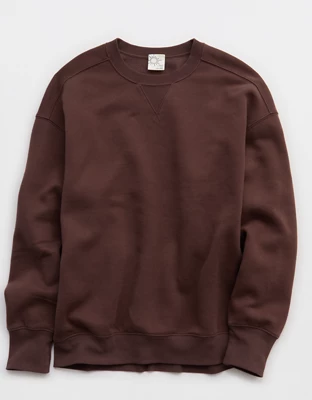 OFFLINE By Aerie Cloud Fleece Oversized Crewneck Sweatshirt - Relic