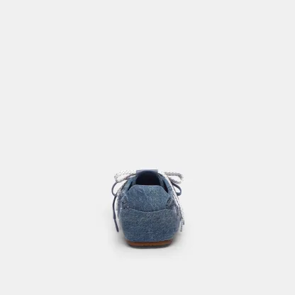 Soft Sneaker In Signature Denim - Z67 - view 5